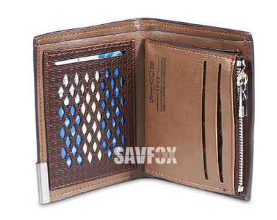 广州韩版休闲盒装男士钱包现货直供，诚邀网络销售代理共创商机