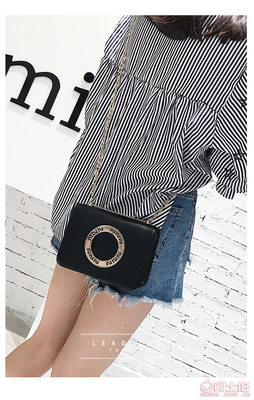 韩版百搭链条包 2017新款女包单肩斜挎小包L-1490，代理加盟一件代发